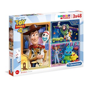 Clementoni (25242) - "Toy Story 4" - 48 brikker puslespil