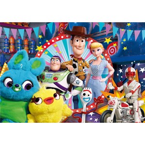 Clementoni (27276) - "Toy Story 4" - 104 brikker puslespil