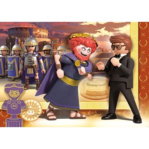 Clementoni (29162) - "Playmobil, The Movie" - 180 brikker puslespil