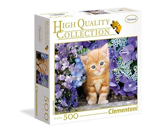 Clementoni (95977) - "Ginger Cat" - 500 brikker puslespil