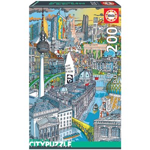 Educa (18469) - Carlo Stanga: "Berlin" - 200 brikker puslespil