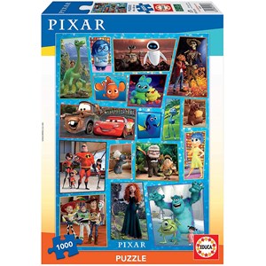 Educa (18497) - "Pixar" - 1000 brikker puslespil