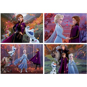 Educa (18640) - "Frozen 2" - 50 80 100 150 brikker puslespil
