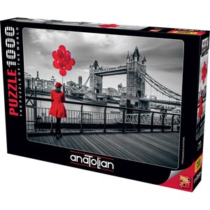 Anatolian (1040) - Assaf Frank: "Tower Bridge, London" - 1000 brikker puslespil