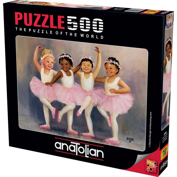 Anatolian (3598) - Diane Dengel: "Little Ballerinas" - 500 brikker puslespil