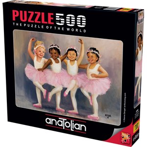 Anatolian (3598) - Diane Dengel: "Little Ballerinas" - 500 brikker puslespil