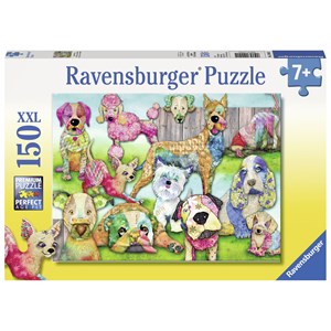 Ravensburger (10041) - "Patchwork Pups" - 150 brikker puslespil