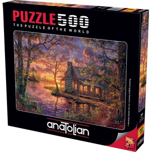 Anatolian (3608) - Abraham Hunter: "Hiding Place" - 500 brikker puslespil