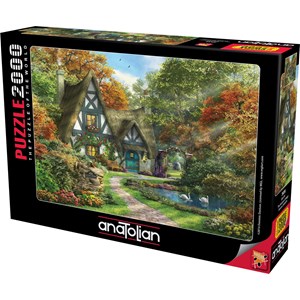 Anatolian (3936) - Dominic Davison: "The Autumn Cottage" - 2000 brikker puslespil