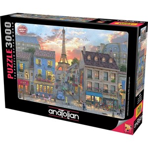 Anatolian (4910) - Dominic Davison: "Streets of Paris" - 3000 brikker puslespil