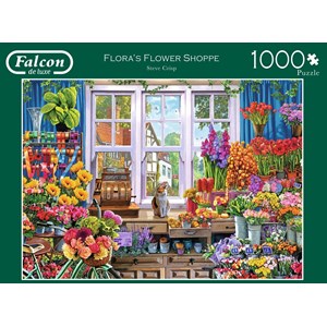 Falcon (11196) - "Floras Flower Shoppe" - 1000 brikker puslespil