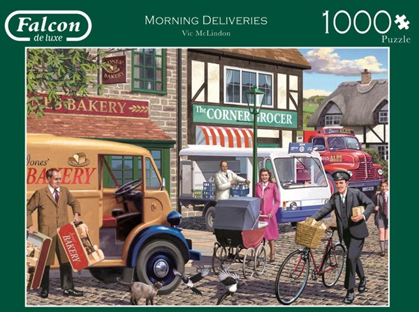 Falcon (11217) - Victor McLindon: "Morning Deliveries" - 1000 brikker puslespil