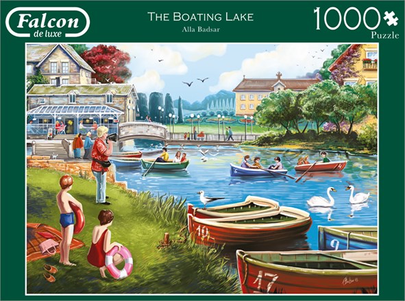 Falcon (11252) - Alla Badsar: "The Boating Lake" - 1000 brikker puslespil