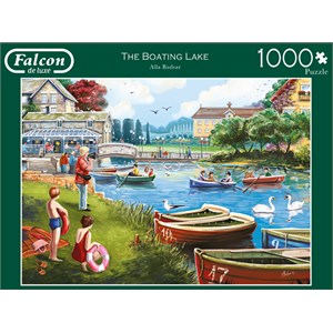 Falcon (11252) - Alla Badsar: "The Boating Lake" - 1000 brikker puslespil