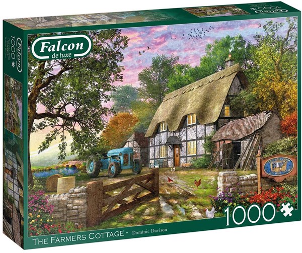 Jumbo (11278) - Dominic Davison: "The Farmer's Cottage" - 1000 brikker puslespil