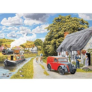 Falcon (11299) - Trevor Mitchell: "Parcel for Canal Cottage" - 1000 brikker puslespil