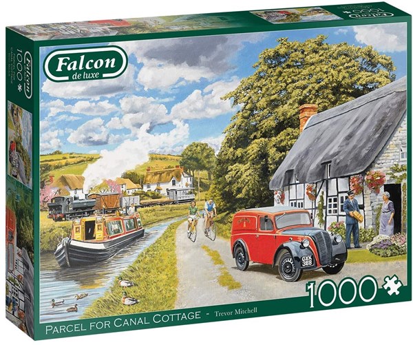Falcon (11299) - Trevor Mitchell: "Parcel for Canal Cottage" - 1000 brikker puslespil