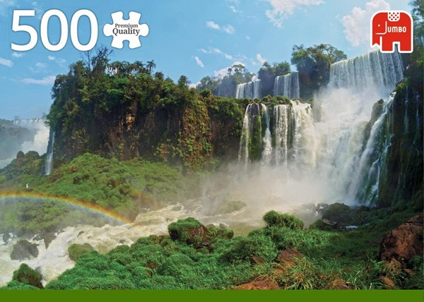 Jumbo (18522) - "Iguazu Falls, Argentina" - 500 brikker puslespil