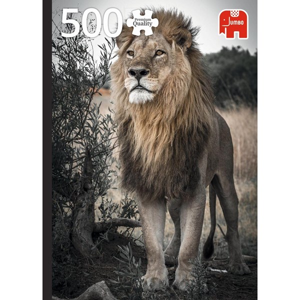 Jumbo (18523) - "Proud Lion" - 500 brikker puslespil