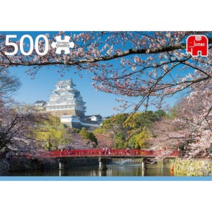 Jumbo (18805) - "Himeji Castle, Japan" - 500 brikker puslespil