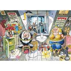 Jumbo (19168) - "Wasgij Mystery 3, Drama at The Opera!" - 1000 brikker puslespil