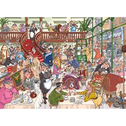 Jumbo (19157) - "Destiny 18, Fast Food Frenzy" - 1000 brikker puslespil