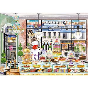 Jumbo (18807) - "Bonjour Paris" - 1000 brikker puslespil