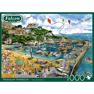 Falcon (11290) - Fiona Osbaldstone: "Newquay Havn" - 1000 brikker puslespil