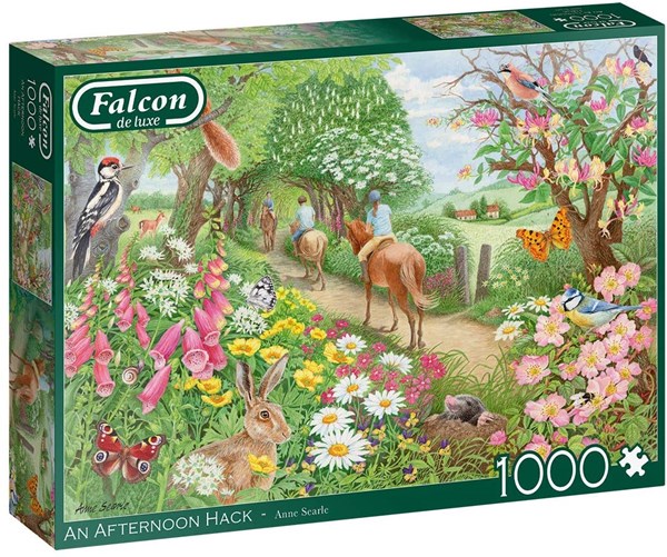Falcon (11288) - Anne Searle: "An Afternoon Hack" - 1000 brikker puslespil