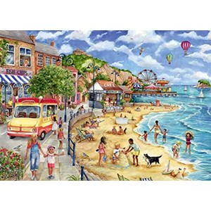Falcon (11264) - Debbie Cook: "Seaside Promenade" - 1000 brikker puslespil