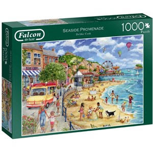 Falcon (11264) - Debbie Cook: "Seaside Promenade" - 1000 brikker puslespil