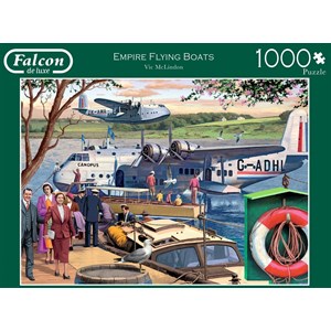 Falcon (11194) - Victor McLindon: "Empire Flying Boats" - 1000 brikker puslespil