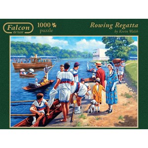 Falcon (11076) - "Rowing Regatta" - 1000 brikker puslespil