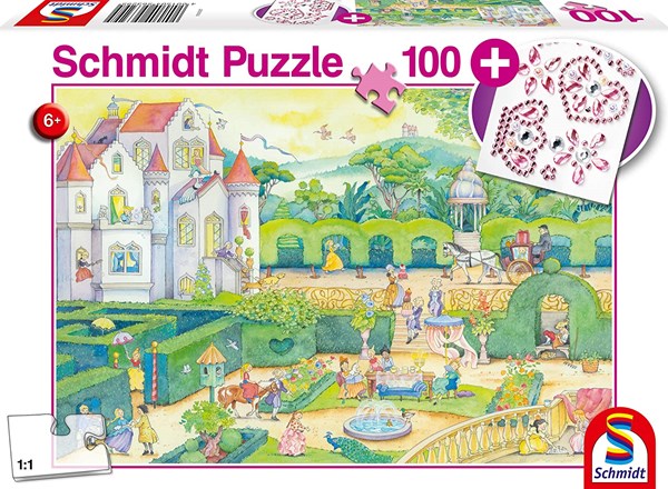 Schmidt Spiele (56329) - "Princess" - 100 brikker puslespil