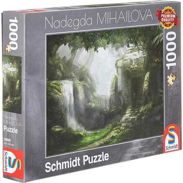 Schmidt Spiele (59609) - Nadegda Mihailova: "Retreat" - 1000 brikker puslespil