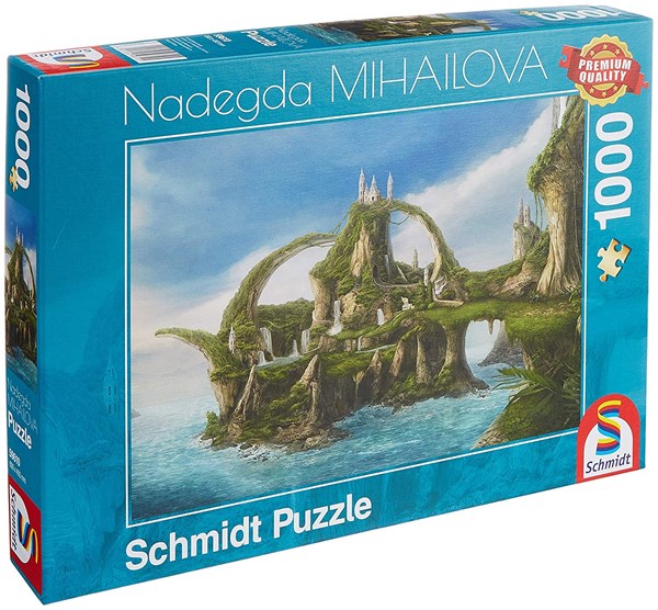 Schmidt Spiele (59610) - Nadegda Mihailova: "Island of the Falls" - 1000 brikker puslespil
