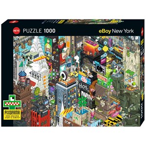 Heye (29914) - eBoy: "New York Quest" - 1000 brikker puslespil