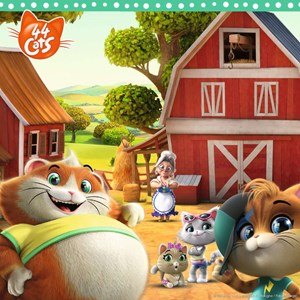 Ravensburger (05013) - "Welcome to the 44 Cats!" - 49 brikker puslespil