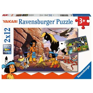 Ravensburger (05069) - "Yakari" - 12 brikker puslespil