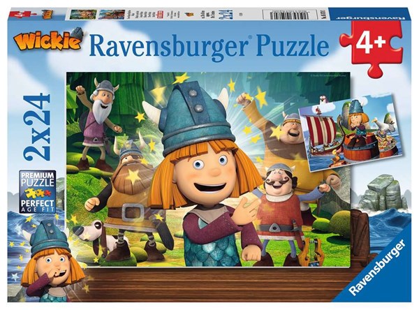 Ravensburger (05070) - "Wickie" - 24 brikker puslespil