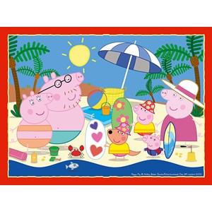 Ravensburger (6958) - "Peppa Pig" - 12 16 20 24 brikker puslespil