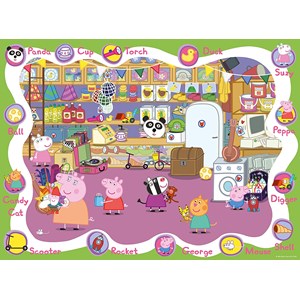 Ravensburger (6961) - "Peppa Pig" - 16 brikker puslespil