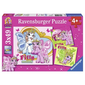 Ravensburger (09251) - "Fillys Butterfly Friends" - 49 brikker puslespil