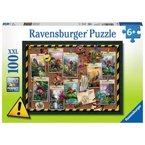 Ravensburger (10868) - "Dinosaur Collection" - 100 brikker puslespil