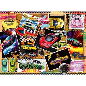 Ravensburger (12899) - "Race Cars" - 100 brikker puslespil