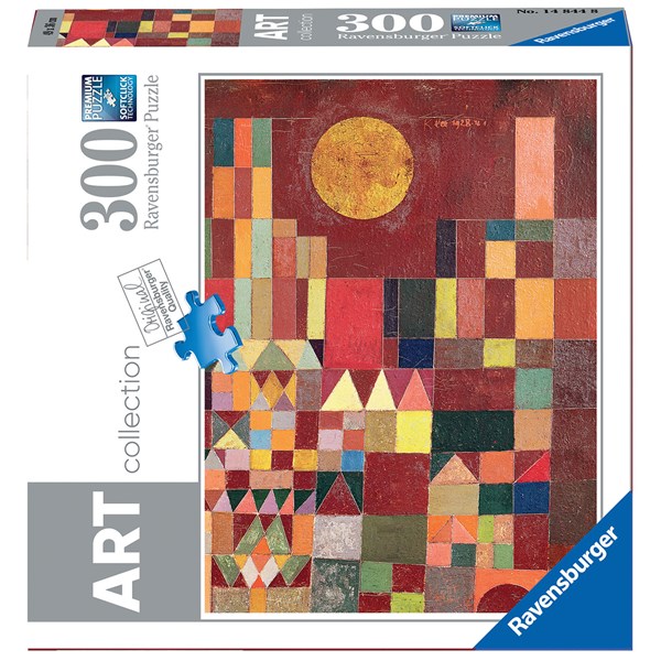 Ravensburger (14844) - Paul Klee: "Castle and Sun" - 300 brikker puslespil