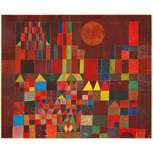 Ravensburger (14844) - Paul Klee: "Castle and Sun" - 300 brikker puslespil
