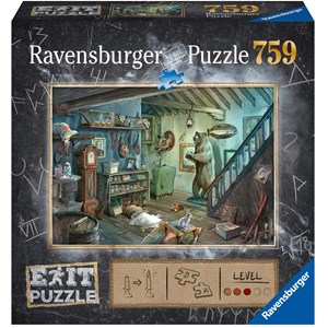 Ravensburger (15029) - "Forbidden Basement (in German)" - 759 brikker puslespil