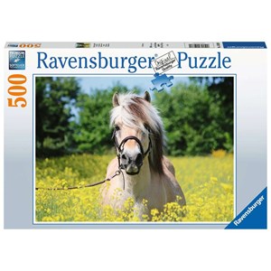 Ravensburger (15038) - "White horse" - 500 brikker puslespil