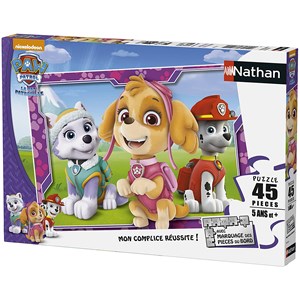 Nathan (86533) - "Paw Patrol" - 45 brikker puslespil